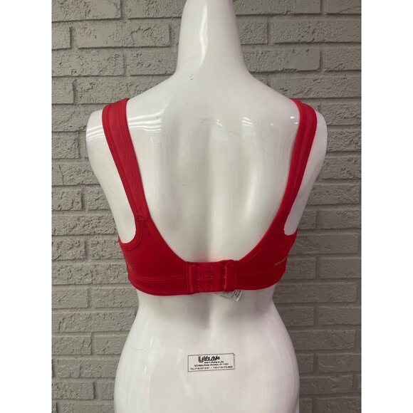 New Balance Women Red Sports Bra Size 32D - Picture 4 of 11